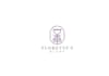 design floral blend company logo