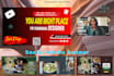 design your facebook cover, social media post, header, and banner