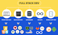 be your full stack web developer and build a custom website, frontend or backend