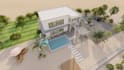 do architectural metaverse nft promotional animation