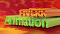 3d  logo rotating and text rotating animation perfect loop