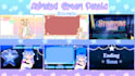 design unique vtuber animated panels,stingers and overlays