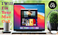 repair, fix any issues, mac, imac optimization, IT support