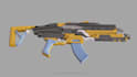 create futuristic weapon concept