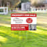 design print ready real estate sign within 5 hours