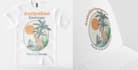 create a minimalistic custom t shirt design