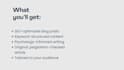 write SEO blogs for mental health and therapy practices