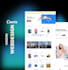 create and design website UI UX in canva