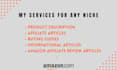 write amazon affiliate articles and buying guides