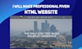 create HTML or tsx fivem website