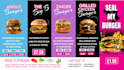 do food menu card digital menu TV screen animated video design restaurant menu