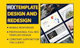 sell or design only the wix template