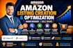set up amazon fba product listings, amazon listing creation and SEO optimization