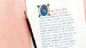 write your love letter in calligraphy