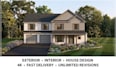 design 3d house, floor plan and walk through animation rendering