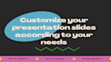 create presentation slides for webinar, online course and lectures