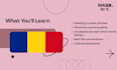 teach you romanian language for beginners
