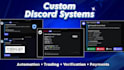 develop an advanced discord bot with dashboard