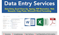 provide data entry service