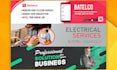 design a professional linkedin banner, cover or header