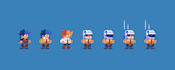 draw pixel art character for you