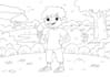 draw premium coloring book pages for kids and KDP publishing