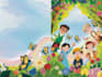 create adorable childrens book illustration