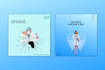 design medical clinic social media posts and flyers