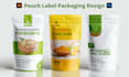 do pouch label design and stand up pouch packaging design
