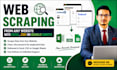do web scraping, data extraction, and data collection from any website