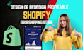 pro squarespace design shopify dropshipping store redesign wix  website