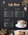 design modern and professional menu design