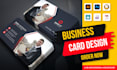 do professional luxury modern business card services