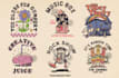 create vintage cute cartoon character design