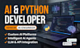 be your ai engineer, for ai website developement, ai website, using python