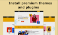 install elementor pro astra pro wp rocket  and crocoblock plugins