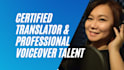translate and record chinese malay english voice over