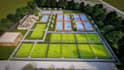 design sports fields, fitness centers, and gyms with 3d rendering