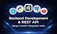 develop rest API and backend with django, fastapi, postgresql and redis