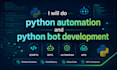 do python automation and python bot development