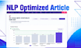 optimize existing content nlp of 10 pages for ai search