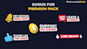 create a catchy animated youtube subscribe bell button