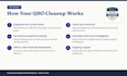 do quickbooks cleanup and implement intuit intelligence