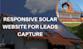 design solar website solar landing page for solar leads