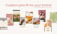 create professional pinterest pins for your brand