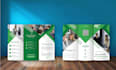design modern flyer, brochure, restaurent menu, postcard, leaflet