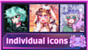 custom icons and matching icons