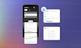 design a modern app UI for business or saas products