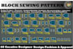 drawing technical tech pack color art and sewing pattern