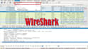 do wireshark analysis on wired and wireless
